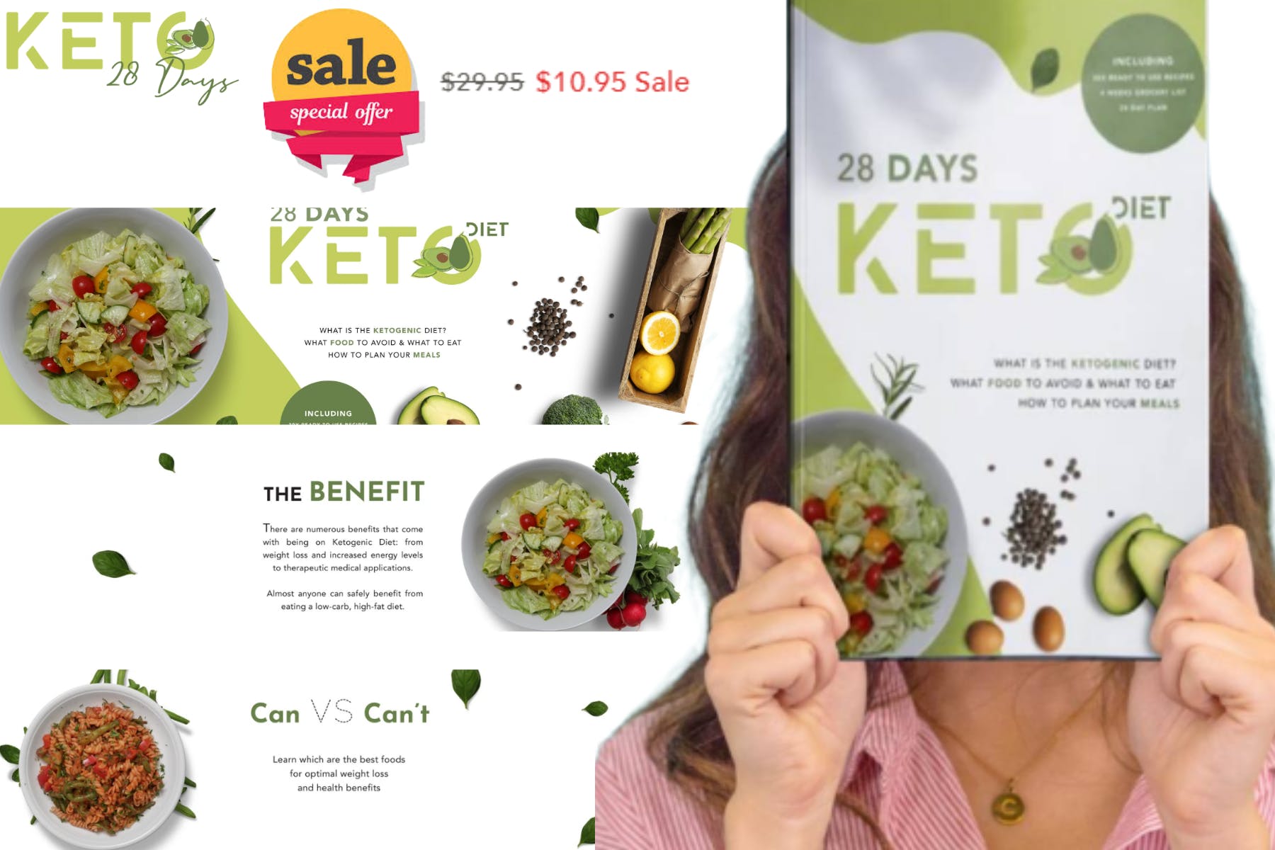 28 Day Keto Diet Plan Recipe Book media 1