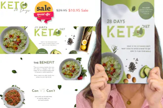 28 Day Keto Diet Plan Recipe Book gallery image