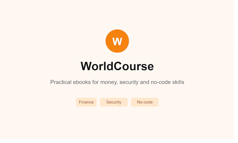 worldcourse screenshot 1
