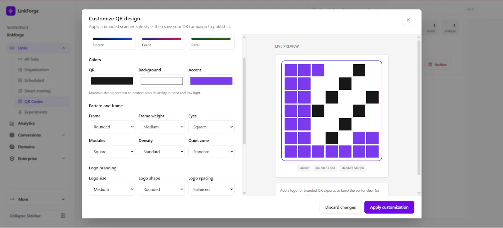 LinkForge screenshot 5