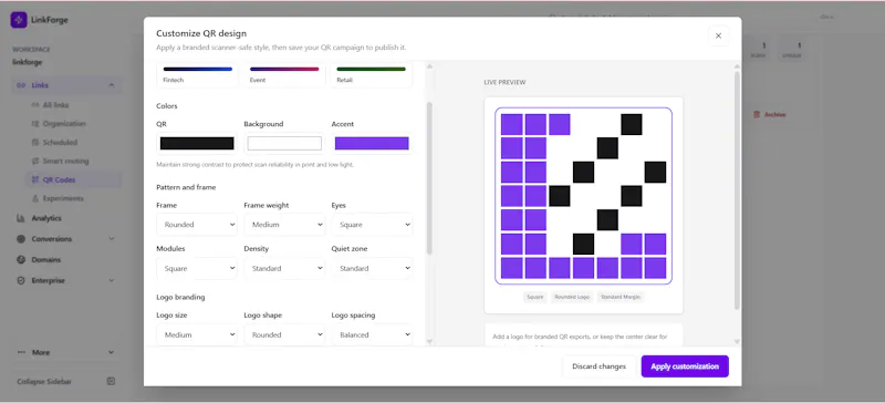 LinkForge screenshot 5