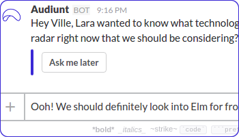 Audiunt gallery image