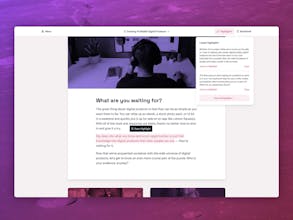 Liftoff β A Digital Product Course gallery image