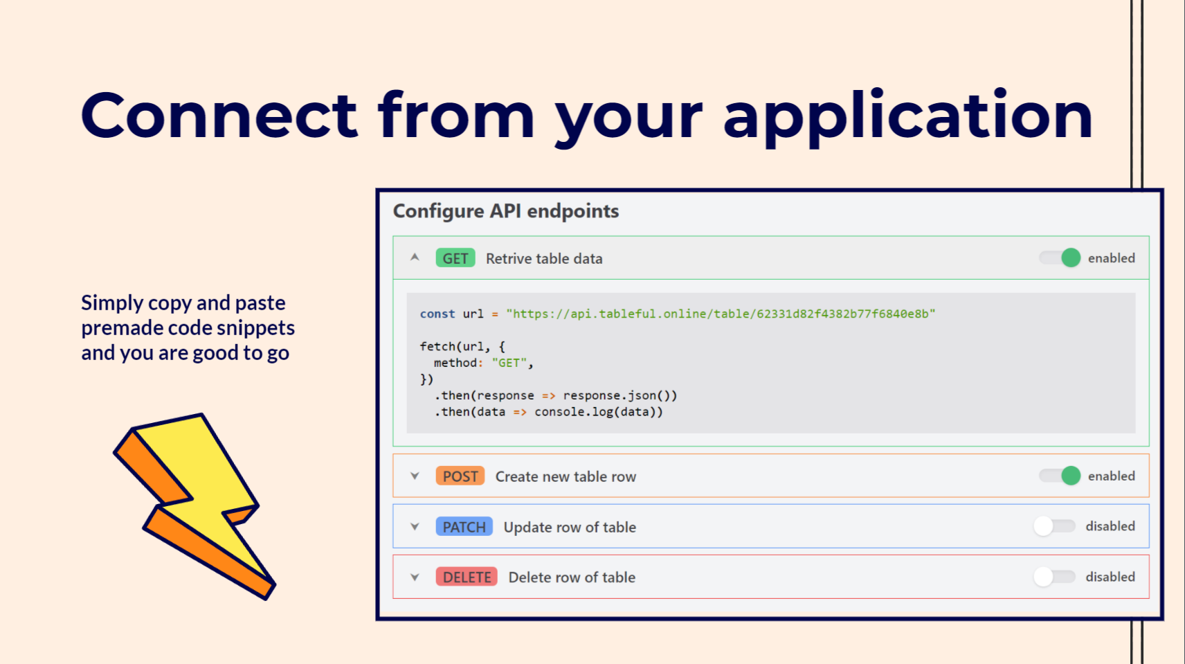 Tableful gallery image