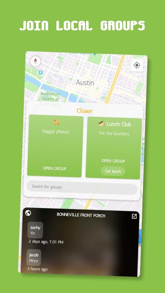 Closer: Local Groups gallery image