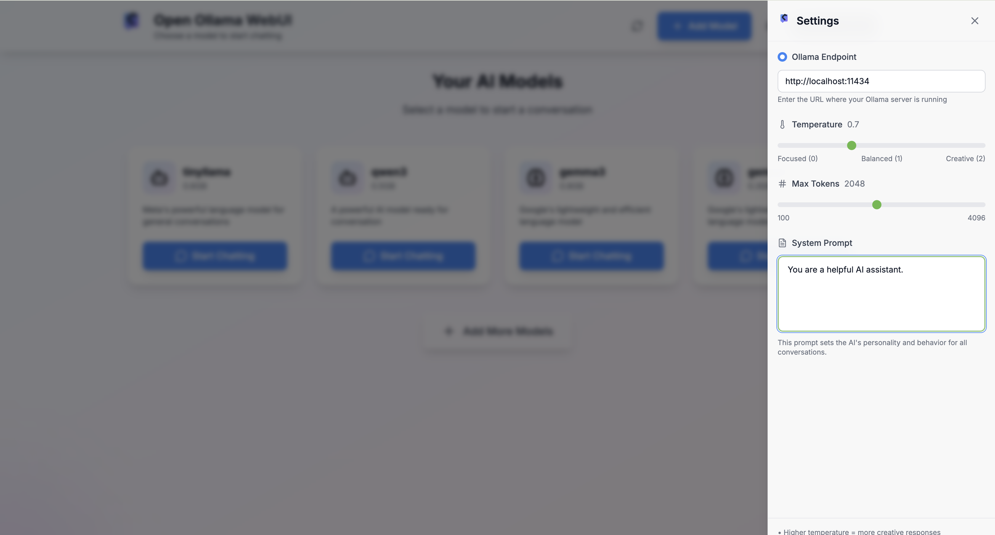 Open-ollama-webui gallery image