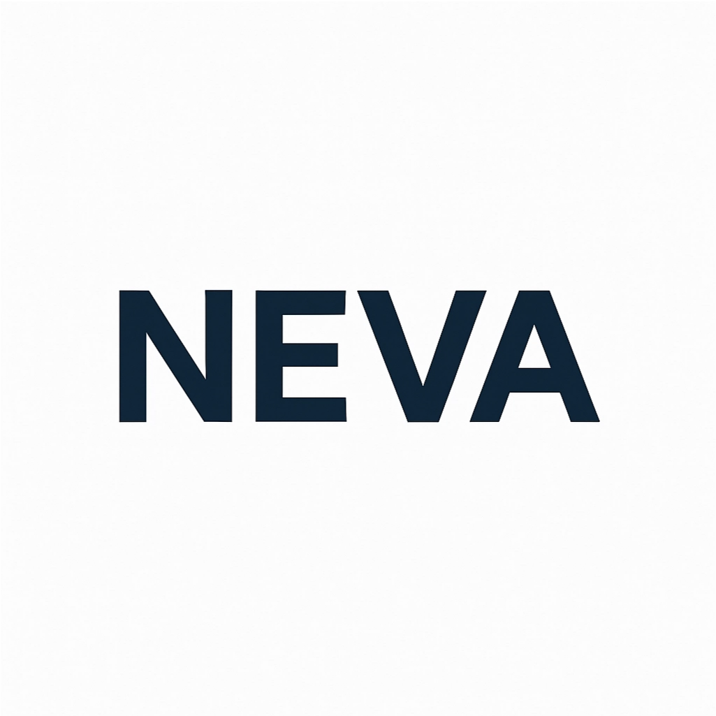NEVA WAITLIST - Product Hunt launch logo and brand identity