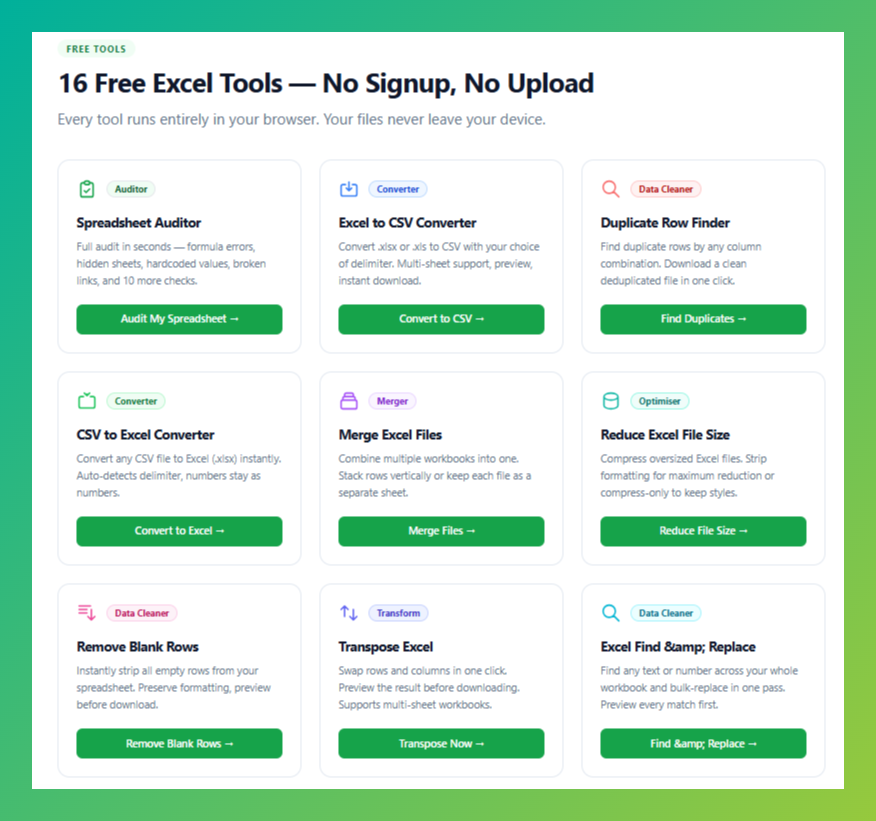 Excel Error Finder gallery image