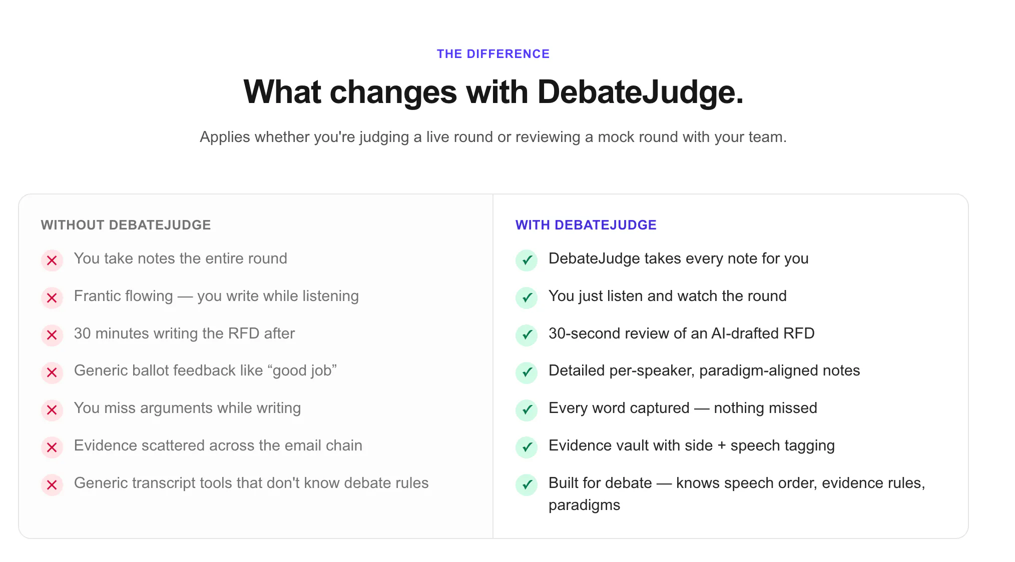 Debate Judge AI gallery image