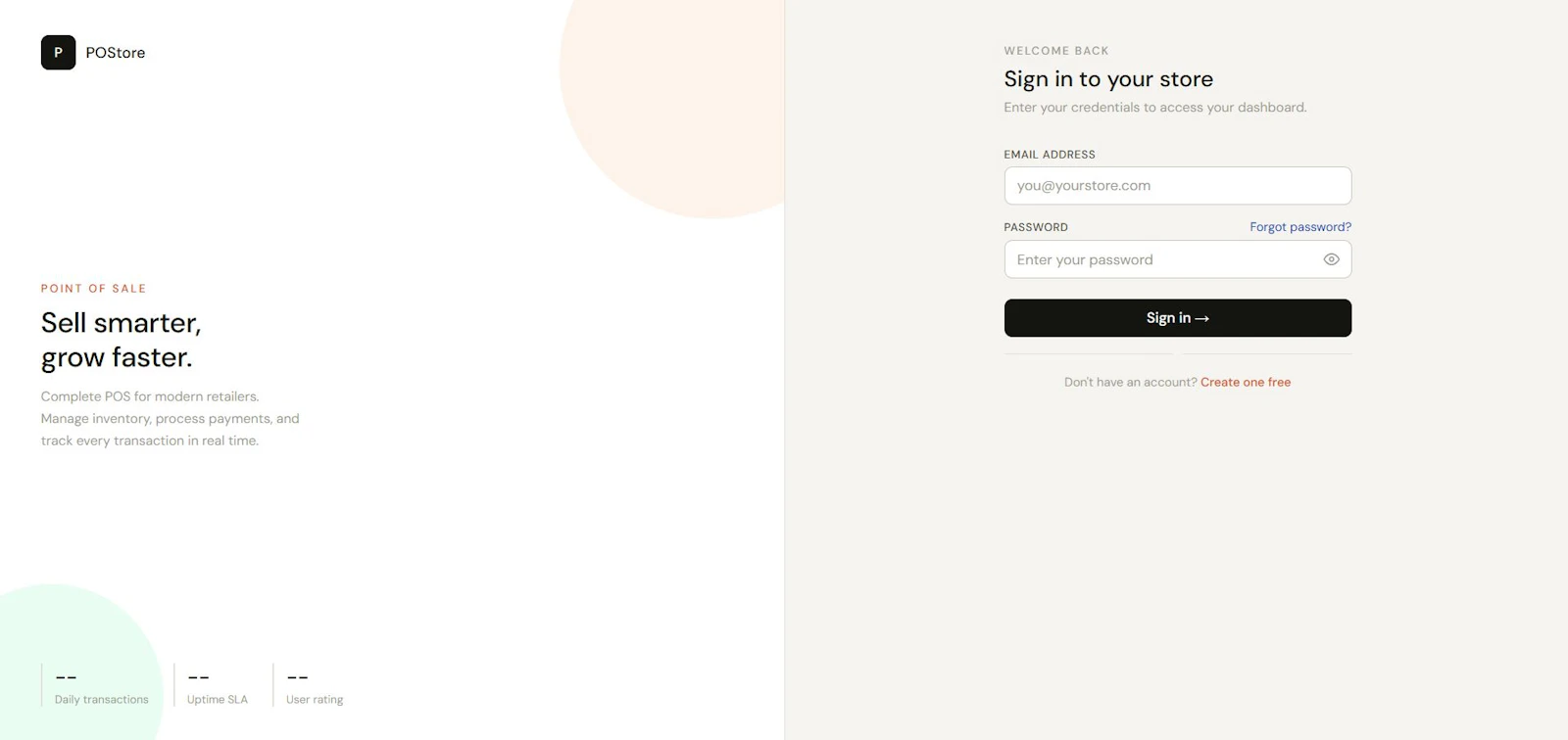 POStore screenshot 2