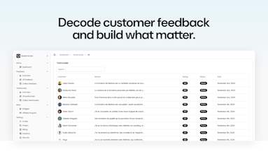 Feeedback gallery image