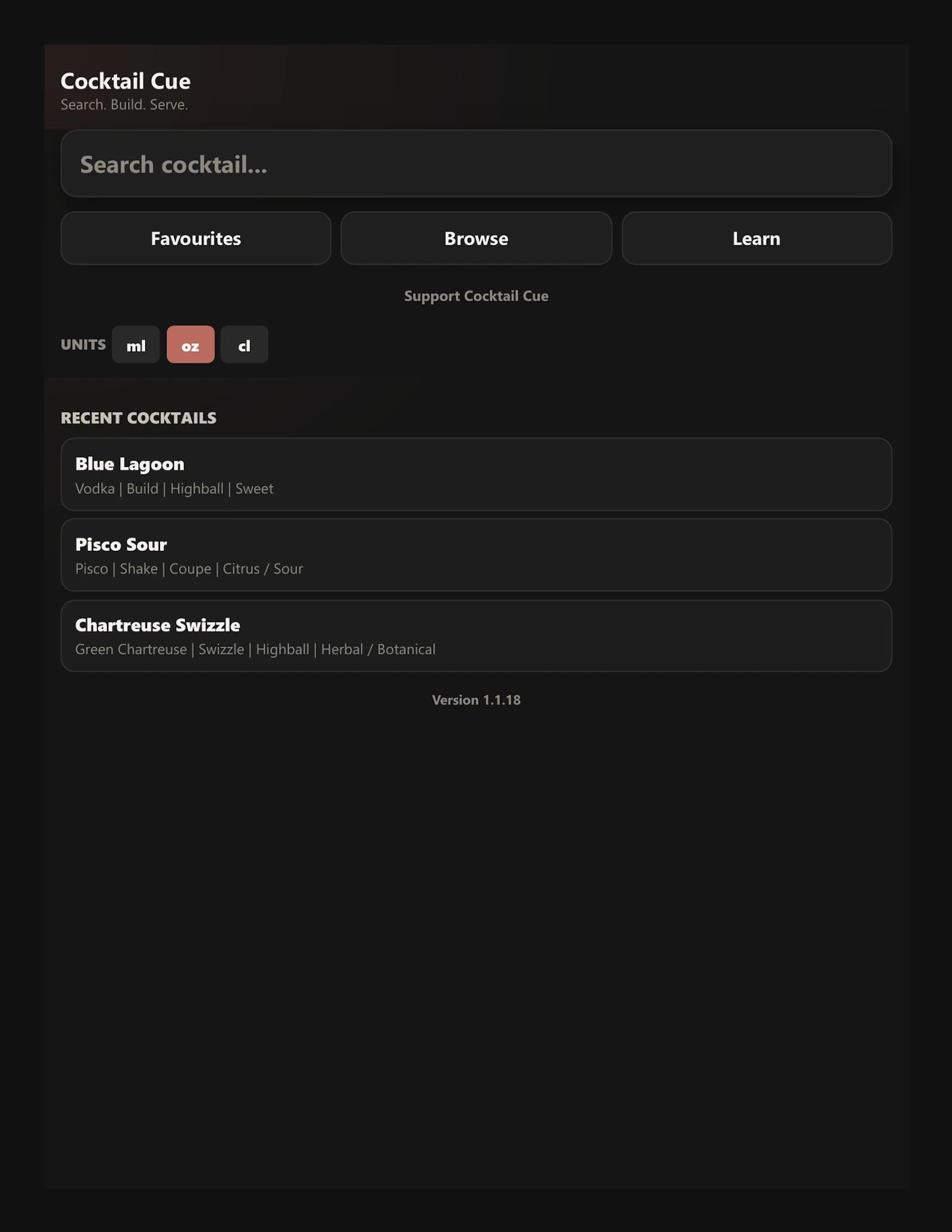 Cocktail Cue screenshot 3