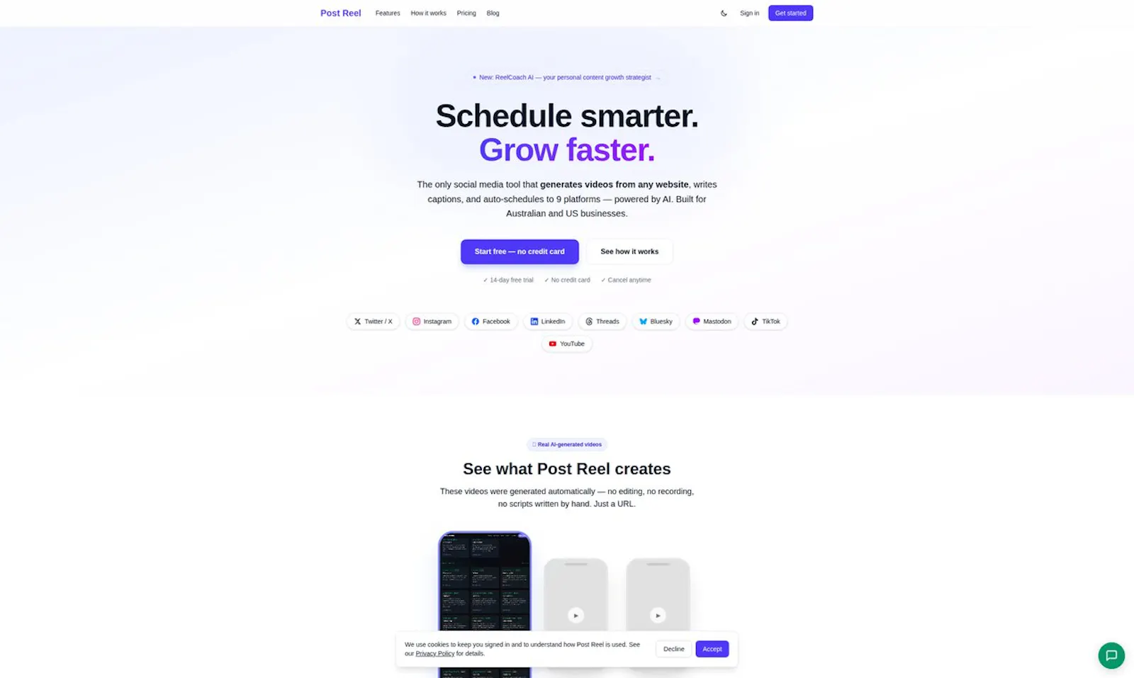 Postreel screenshot 2
