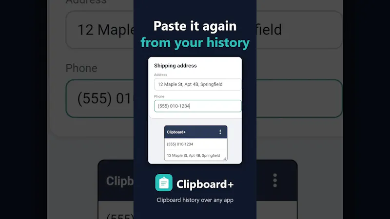 Clipboard+ screenshot 1 (video preview)