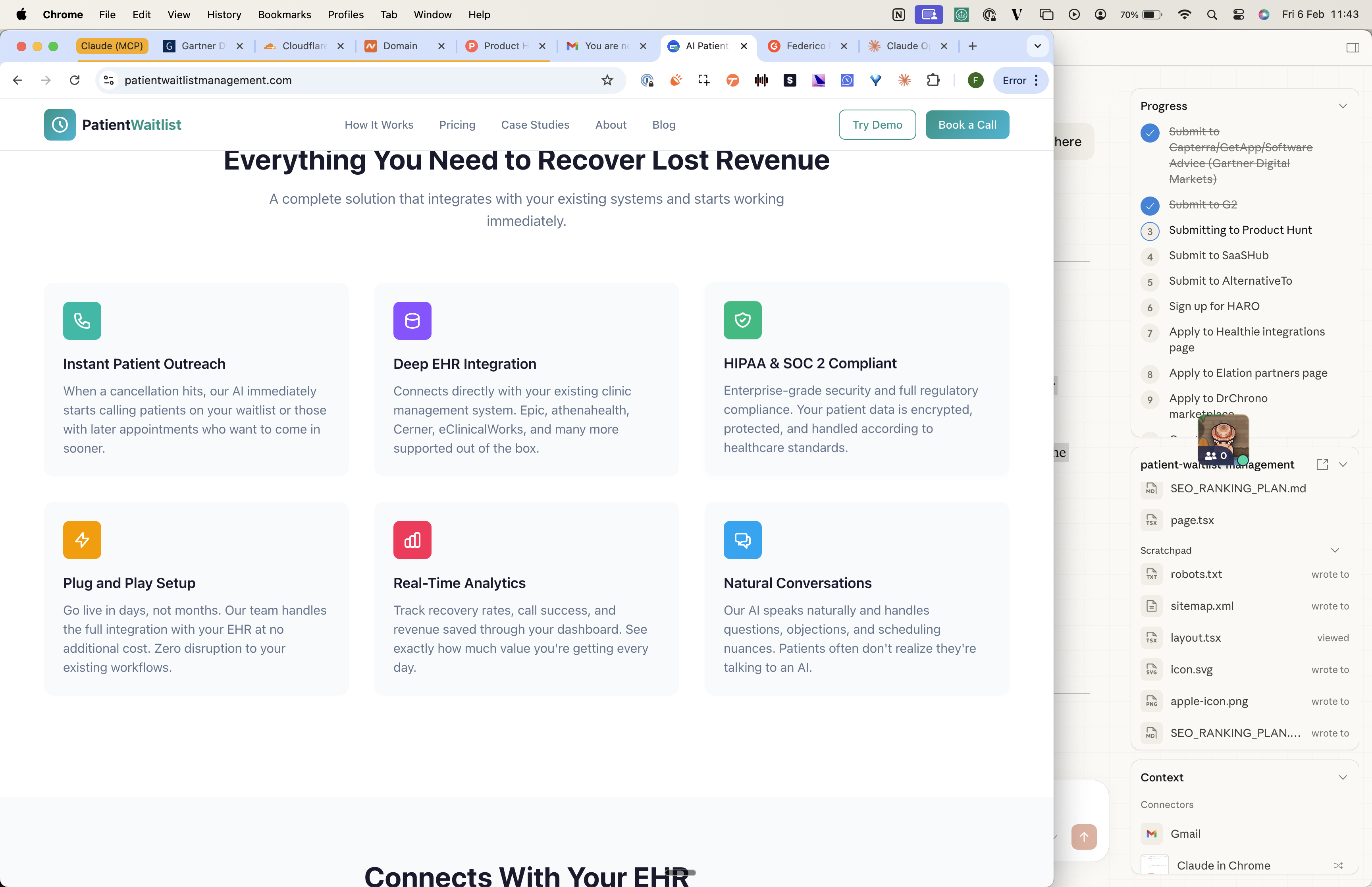 Patient Waitlist Management - Screenshot 3 showing product features and functionality