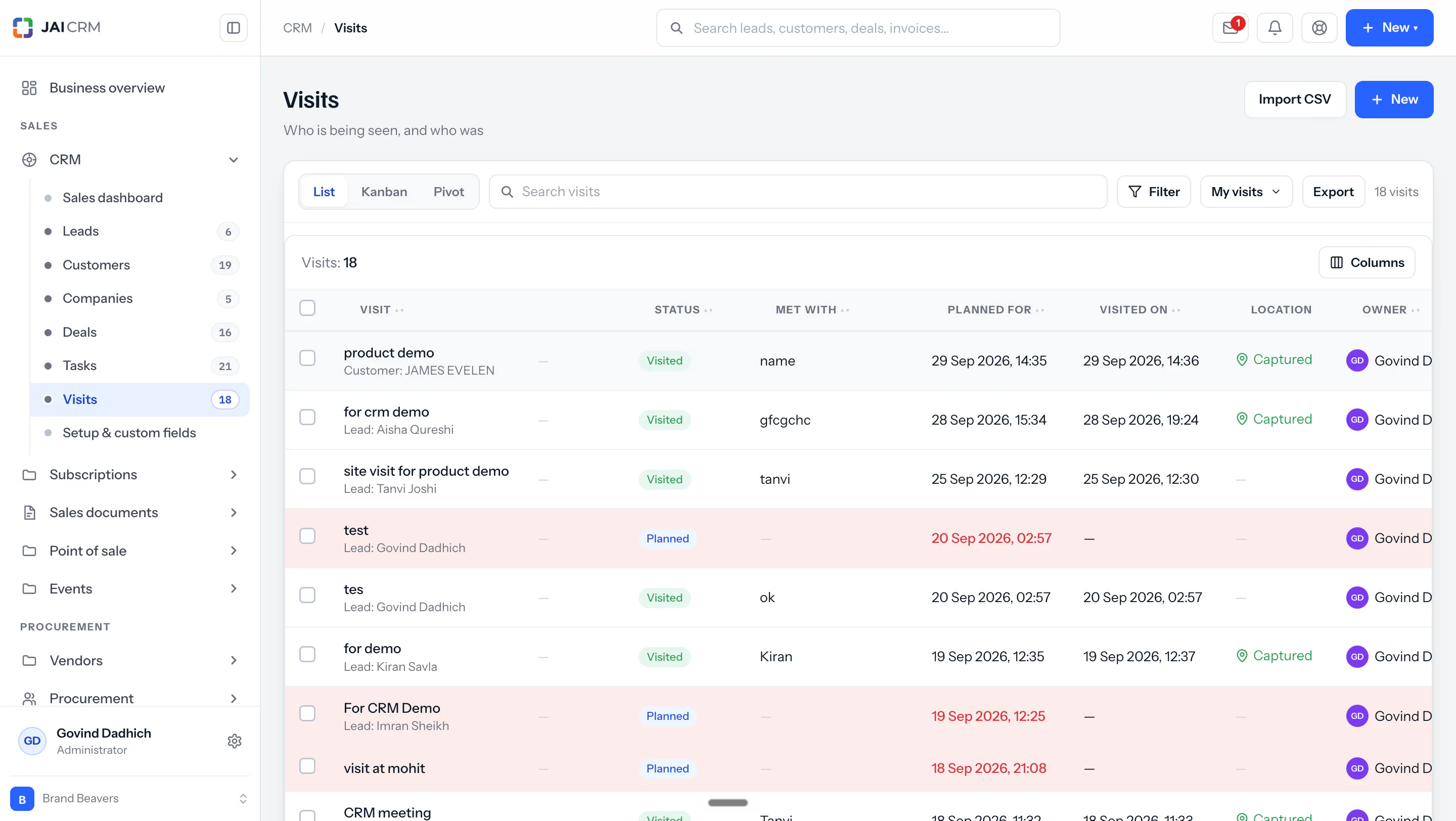 JAI CRM gallery image