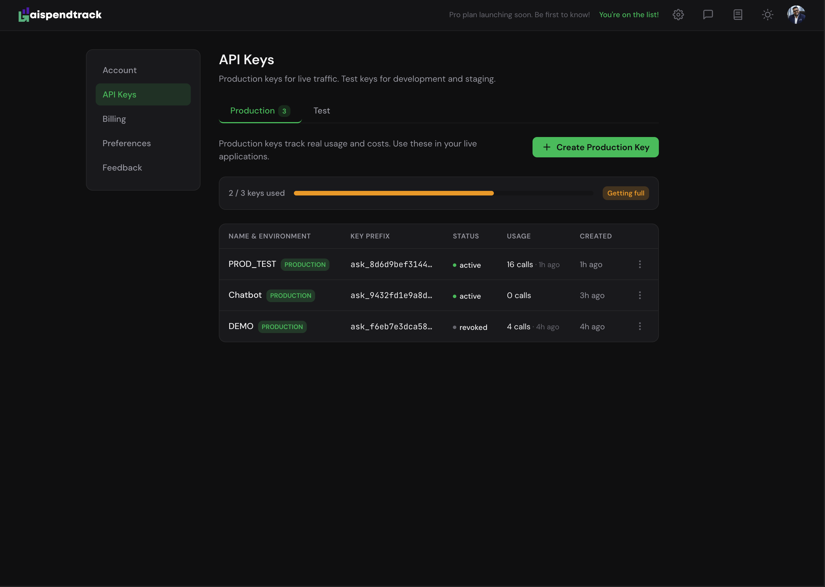 AiSpendTrack - Screenshot 4 showing product features and functionality