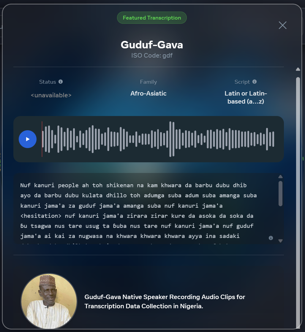 Omnilingual ASR - Screenshot 2 preview
