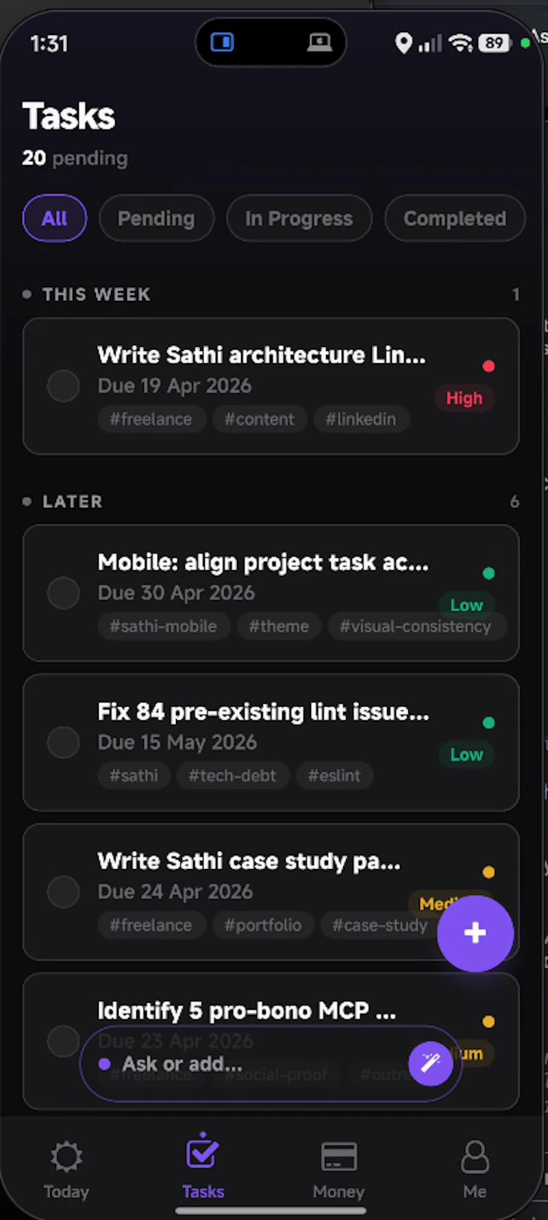 Sathi — Personal Assistant screenshot 10