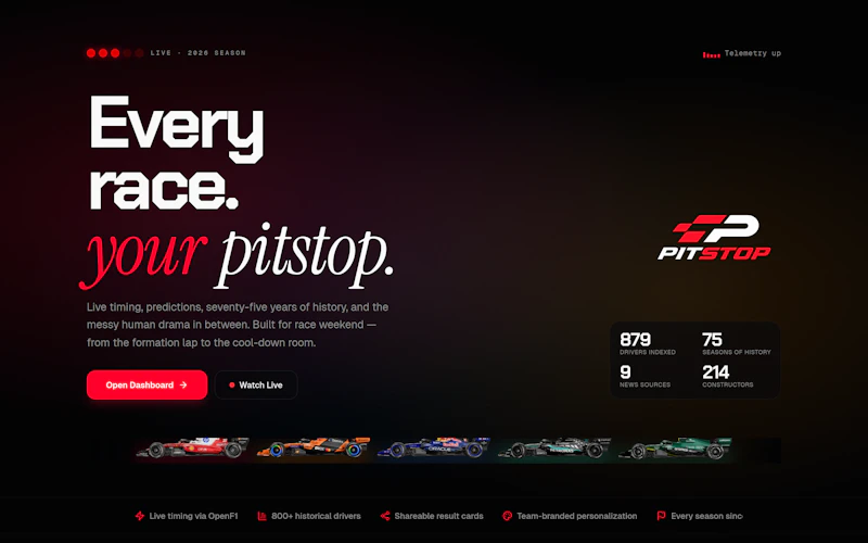 Pitstop screenshot 1