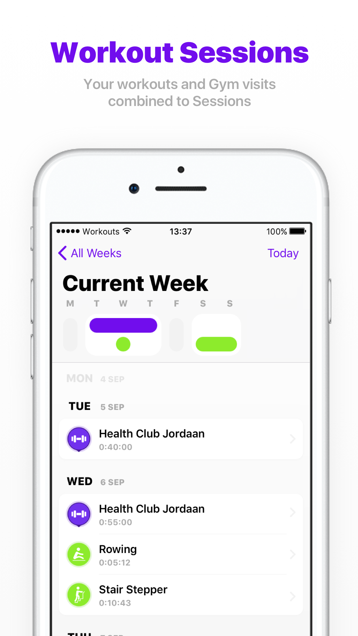 Workout Sessions gallery image