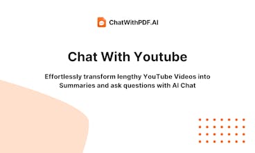 Chat with Youtube Videos by ChatWithPDF gallery image