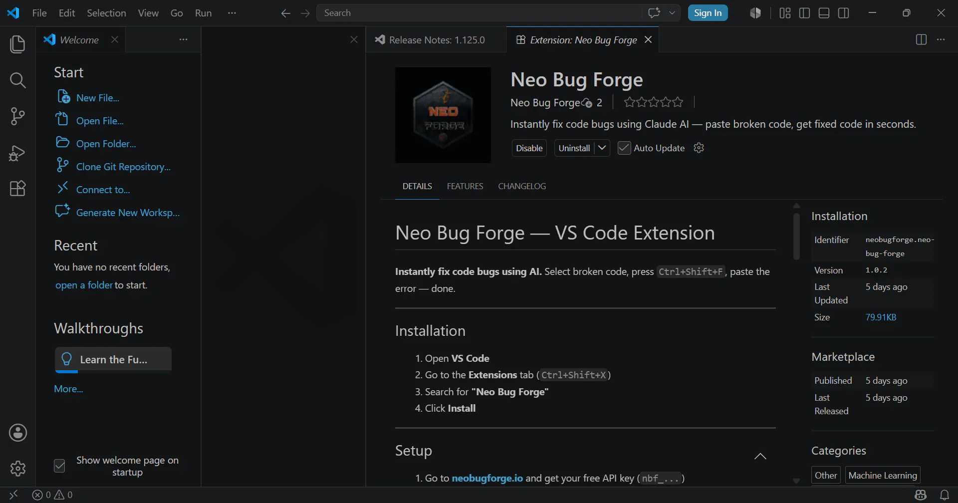 NEO BUG FORGE gallery image