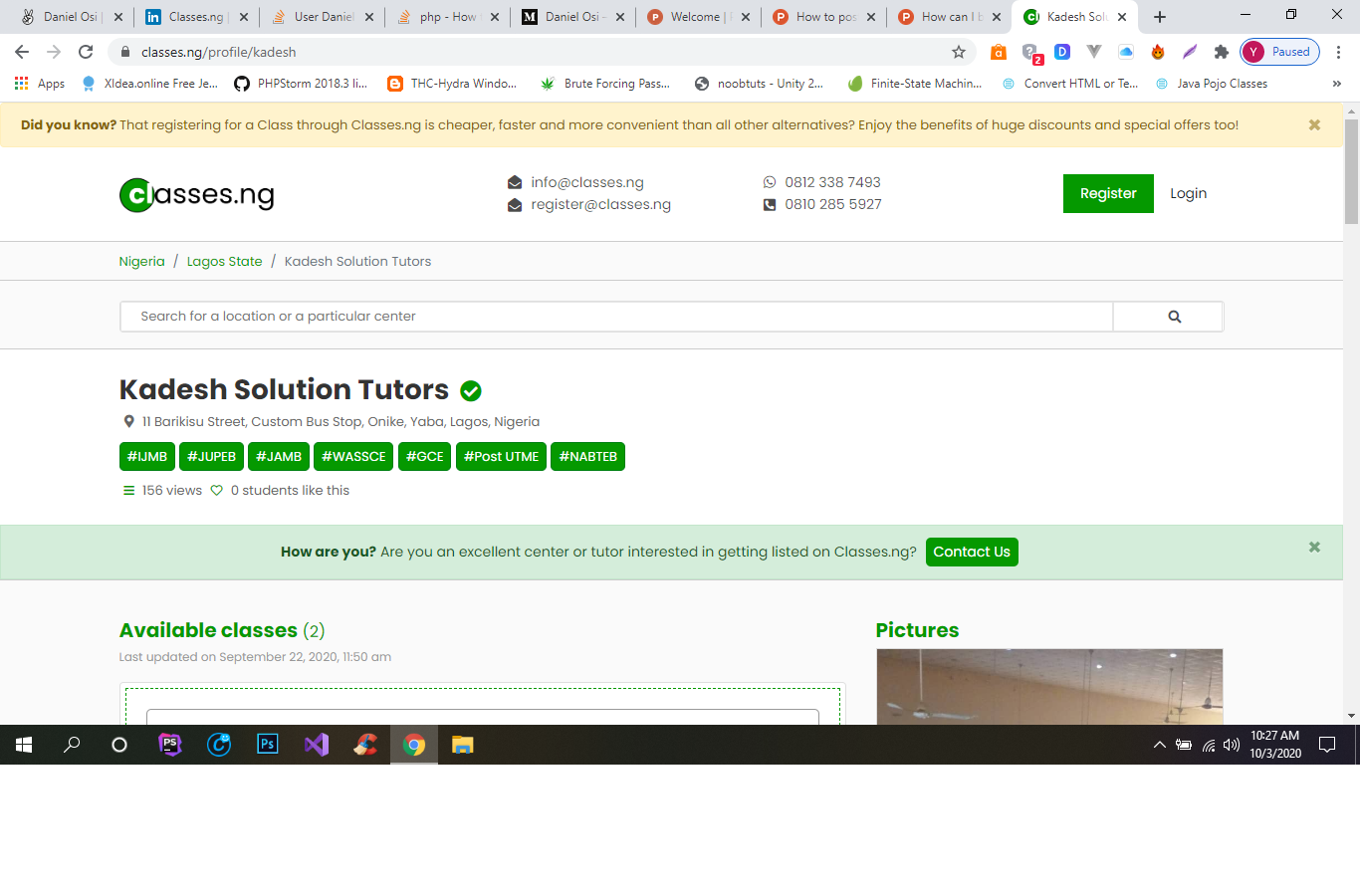 Classes.ng gallery image