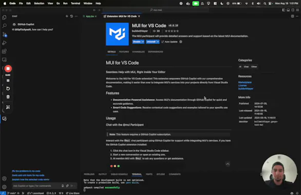 MUI for VS Code gallery image