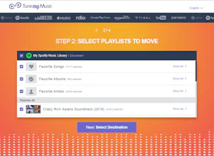 TuneMyMusic gallery image