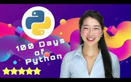 100 Days of Python media 1
