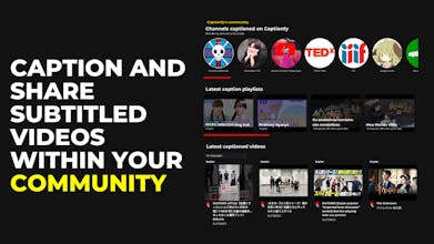 Captionfy 2.0 | YouTube Subtitle Editor gallery image