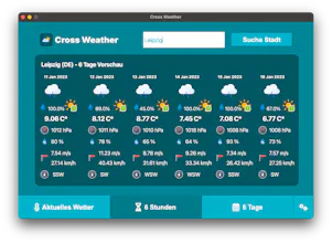 CrossWeather - German Weather App gallery image