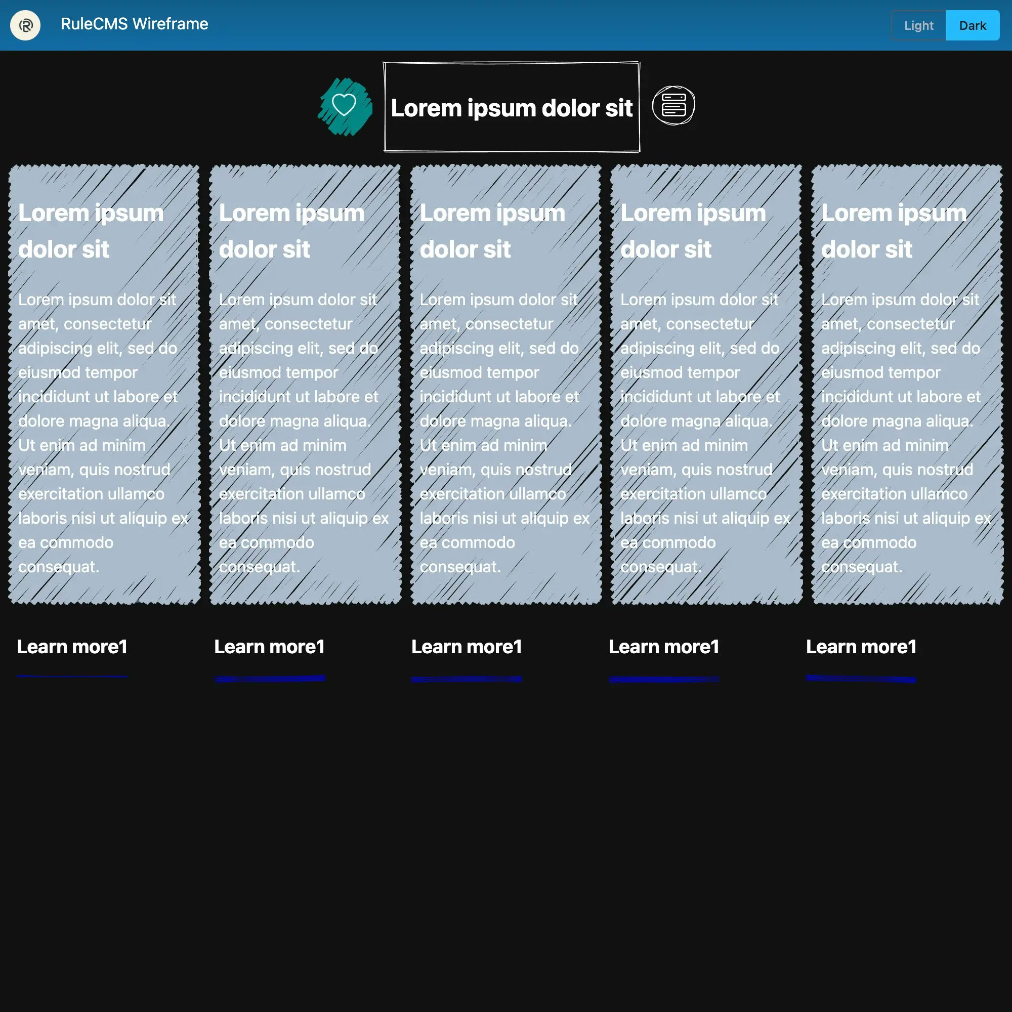 Rulecms Wireframe - เครื่องมือ Wireframe แบบลากแล้ววางพร้อมองค์ประกอบ UI ที่วาดด้วยมือ media 5