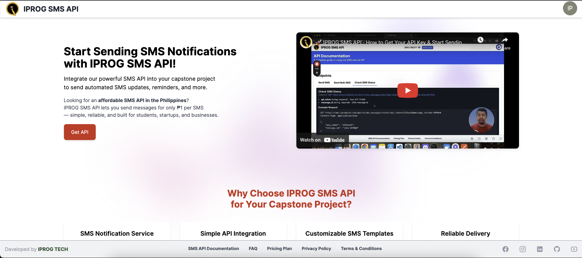 IPROG SMS API logo