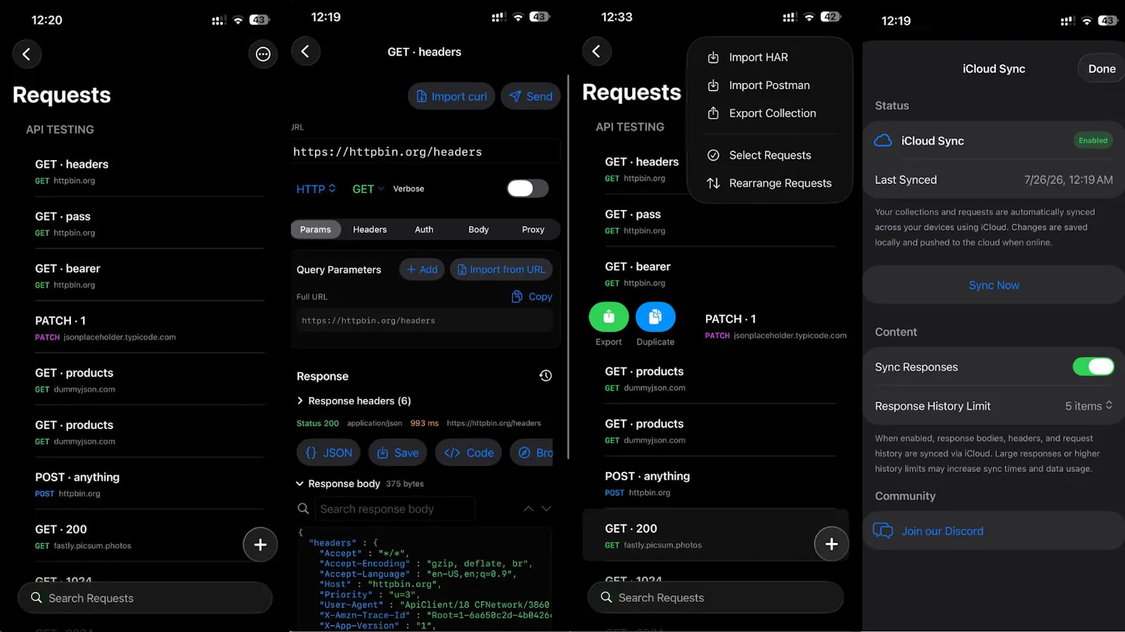 ApiClientSync screenshot 2