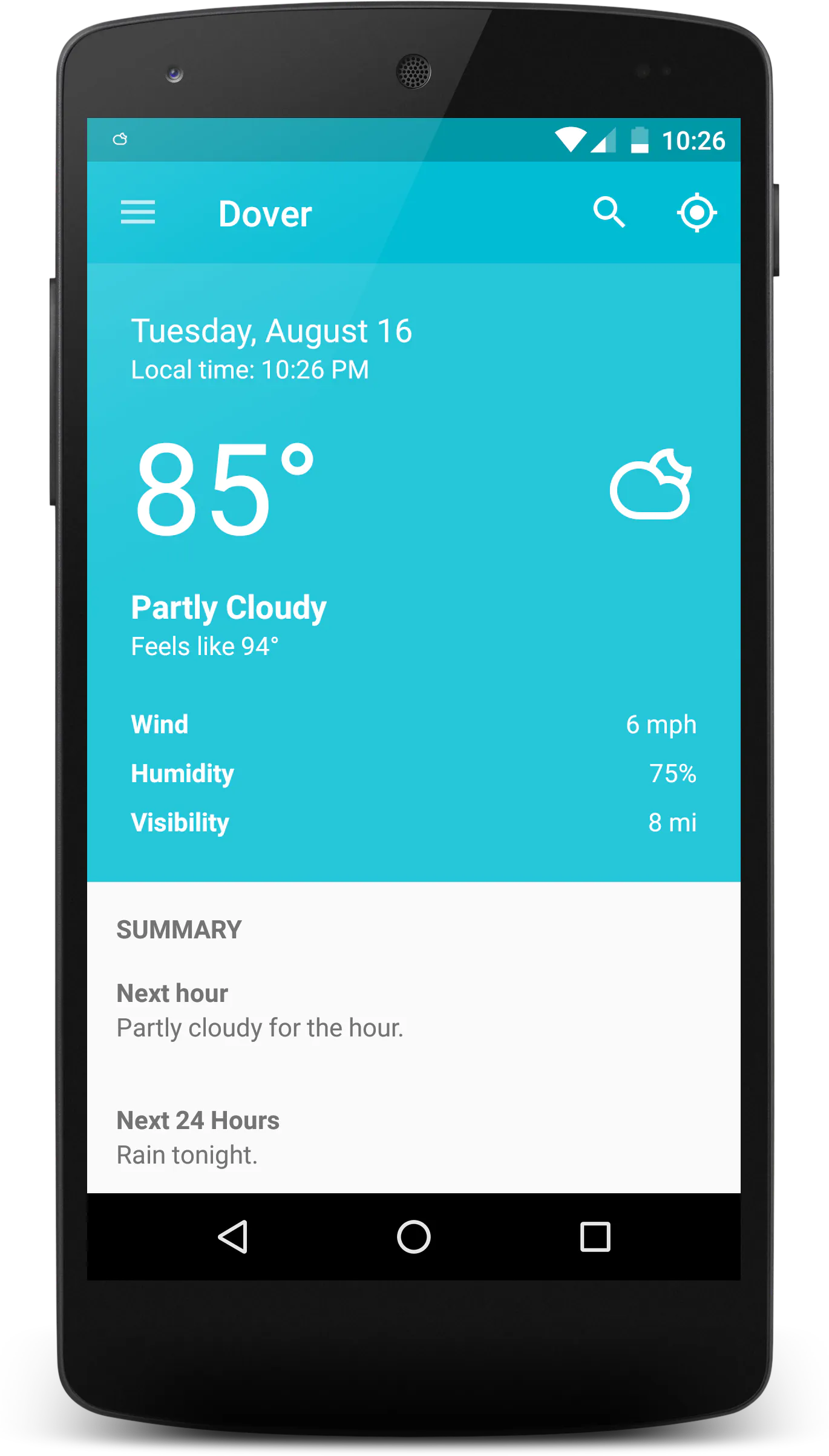 Weather Now