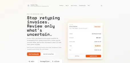 Invoice Tidy gallery image