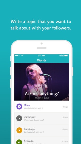 Wondr - What do your followers wonder about you? gallery image