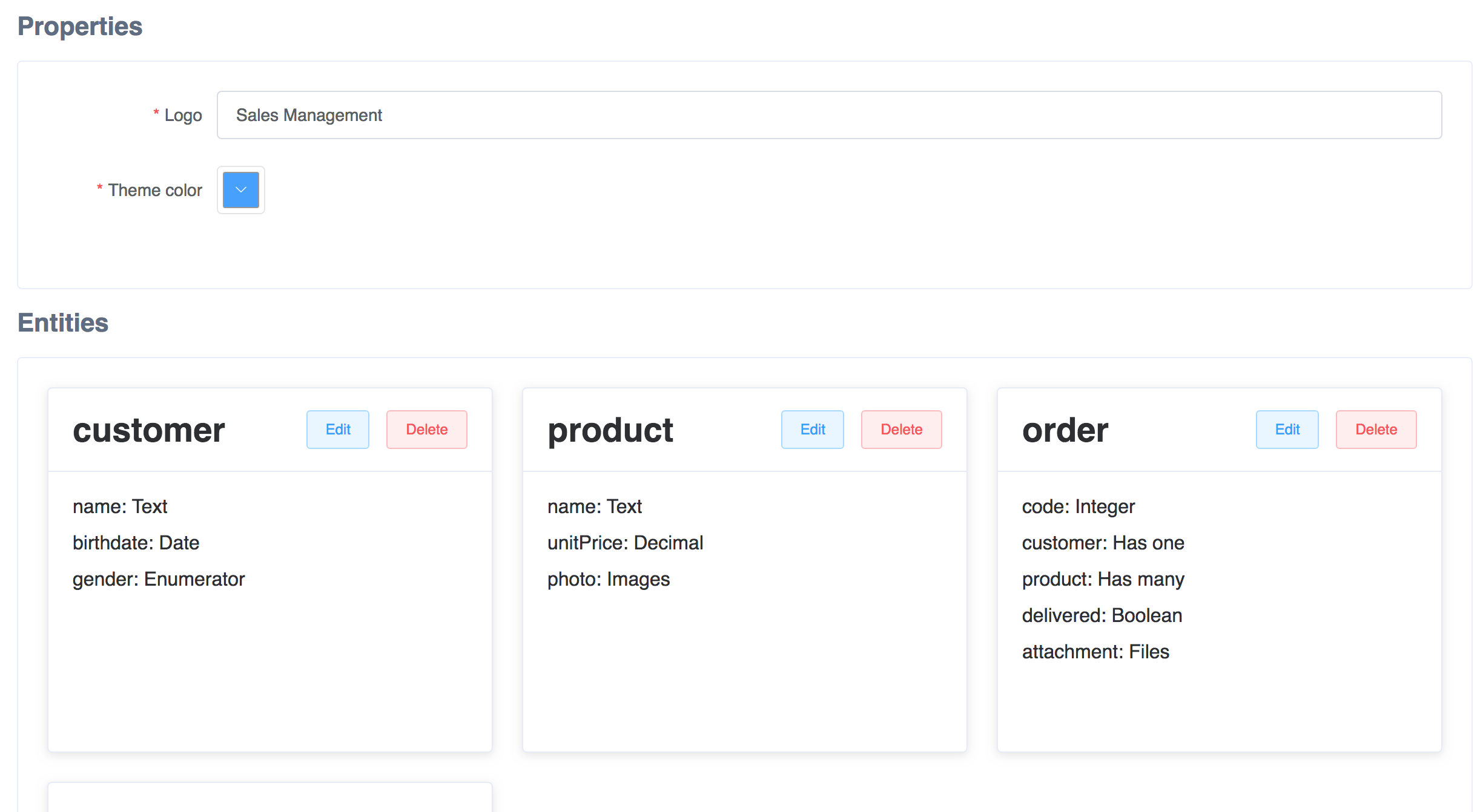 Vue Firebase Admin scaffold/generator gallery image