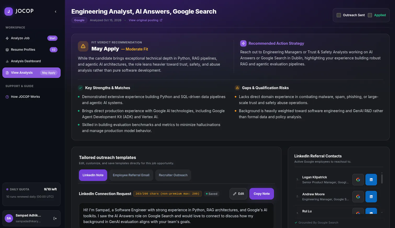 JOCOP 1.5: Smarter Job Search gallery image