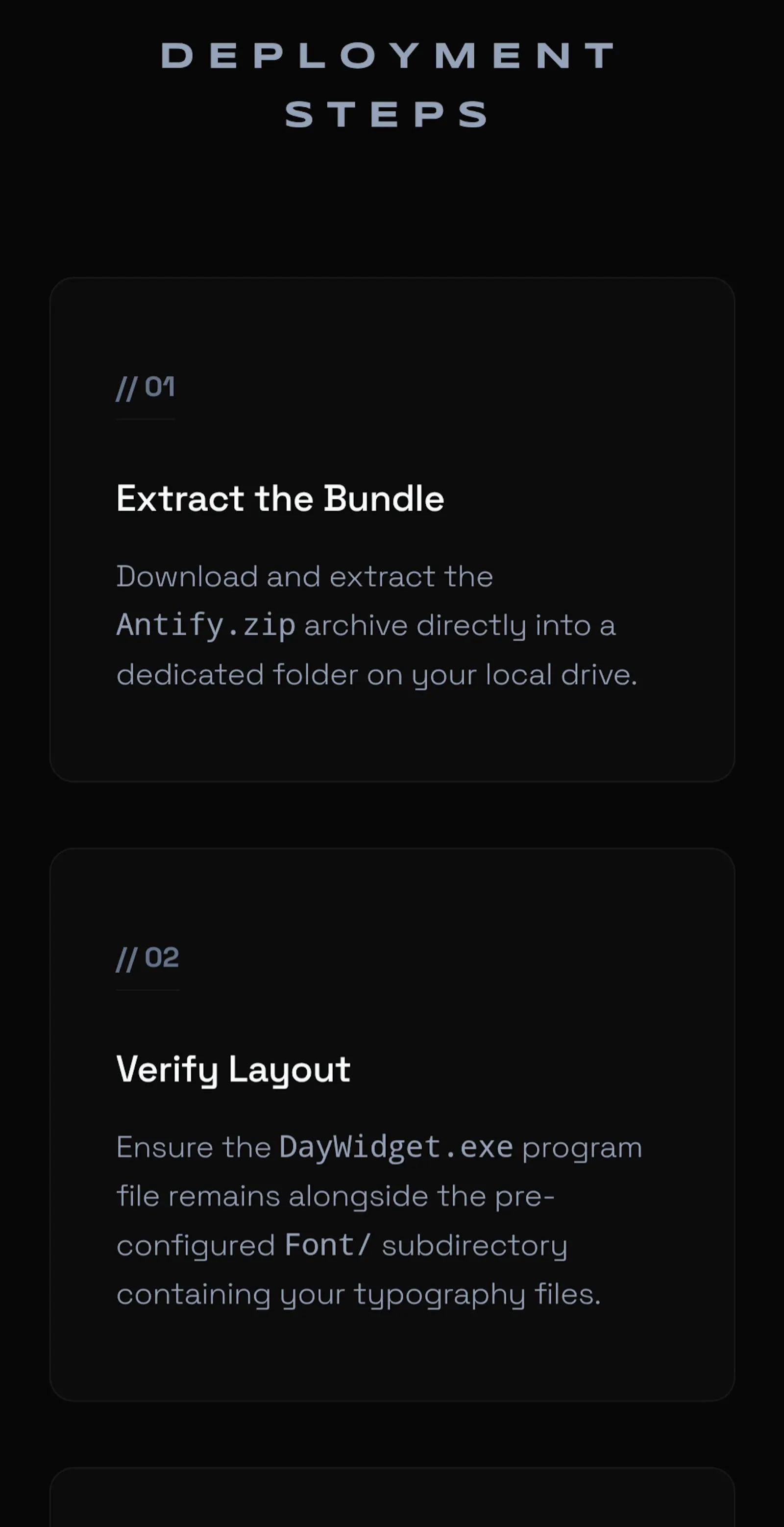 ANTIFY Daywidget screenshot 3
