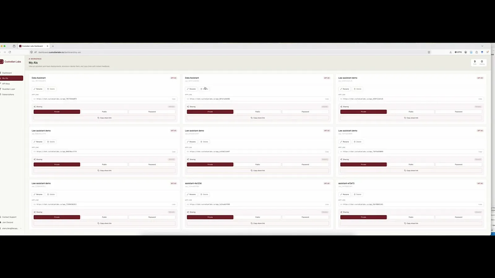 Custodian Labs screenshot 1 (video preview)
