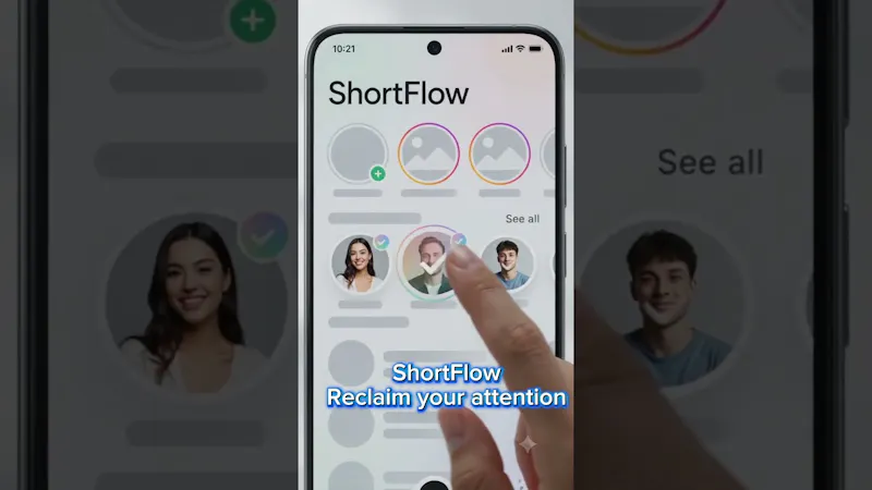 ShortFlow screenshot 1 (video preview)