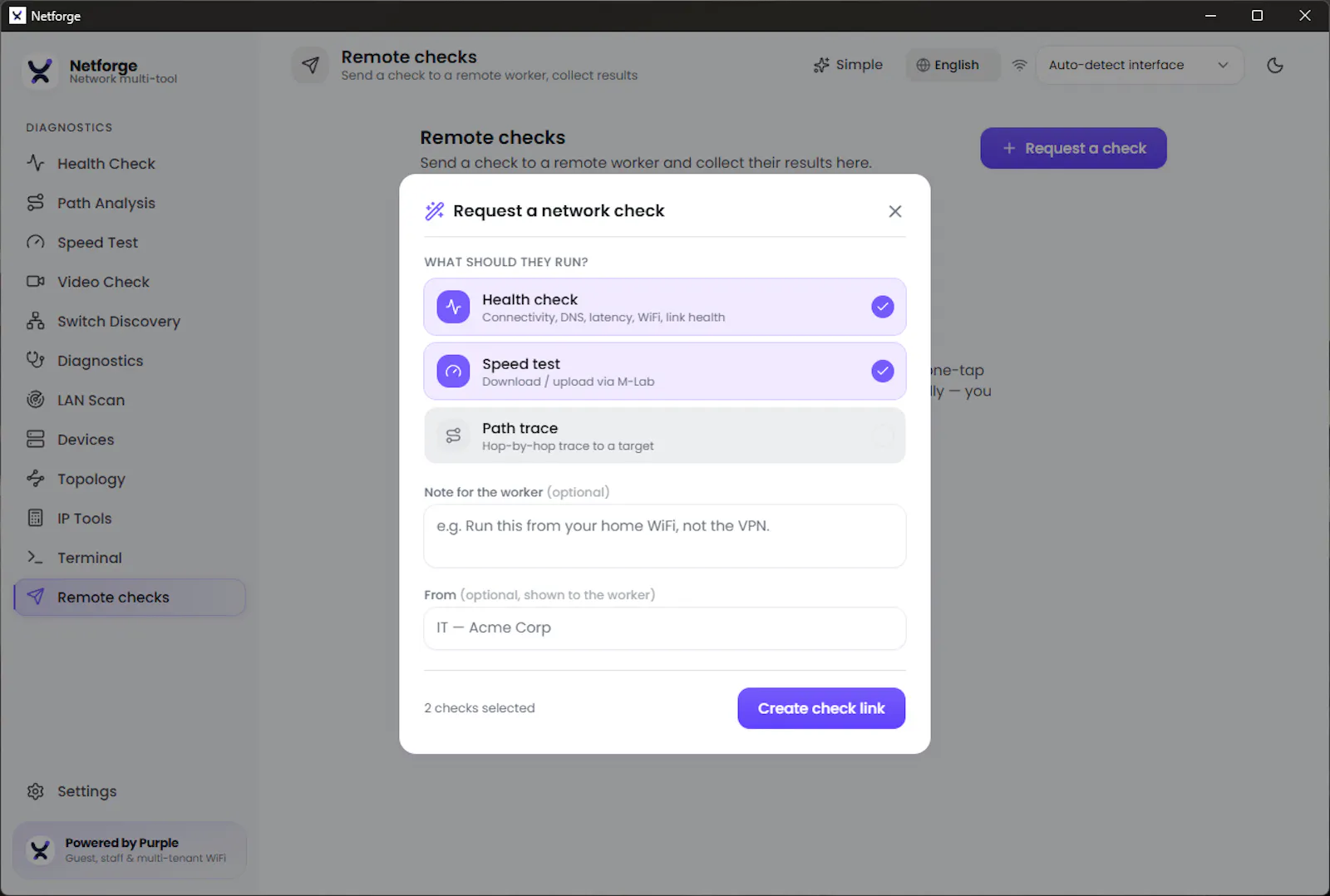 Netforge screenshot 7