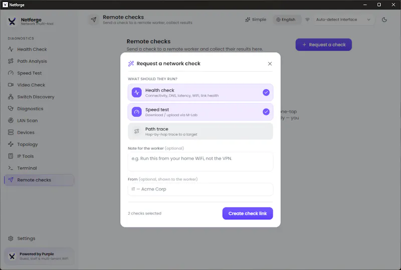 Netforge screenshot 7