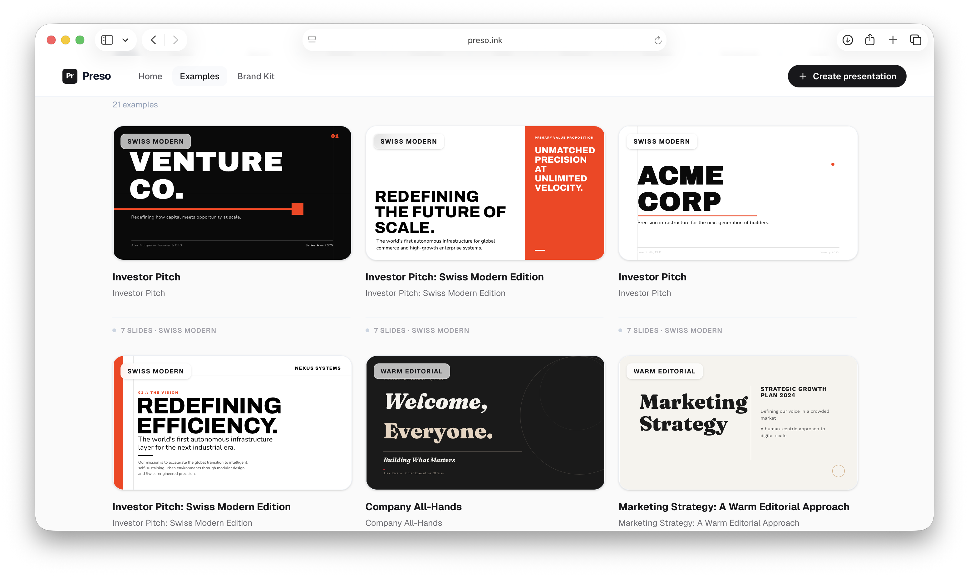 Preso.ink gallery image