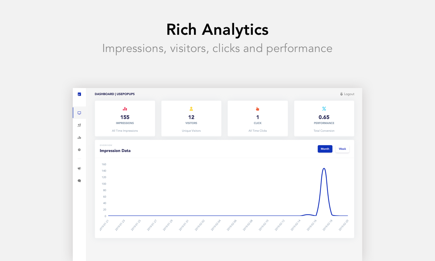 Popups gallery image