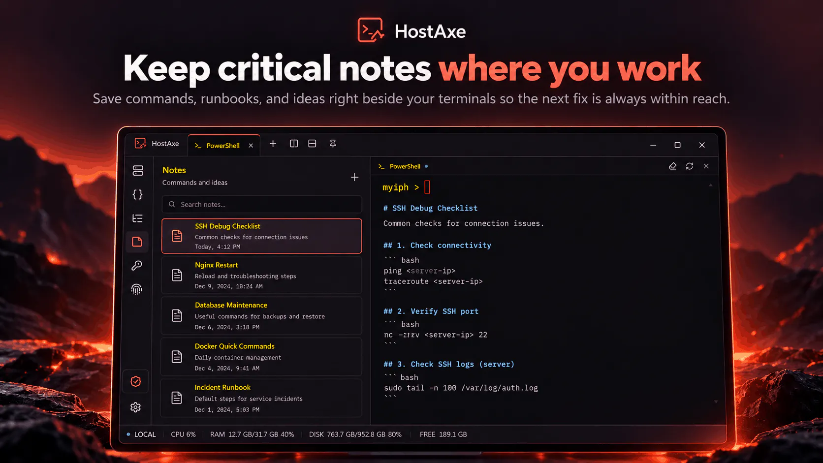 HostAxe Terminal gallery image