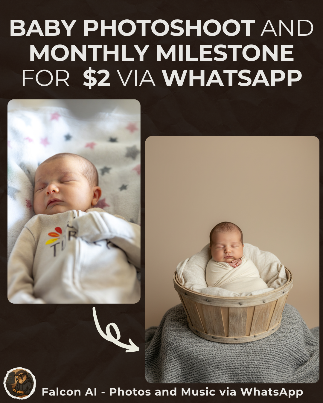 Falcon: AI Photos & Songs on WhatsApp gallery image